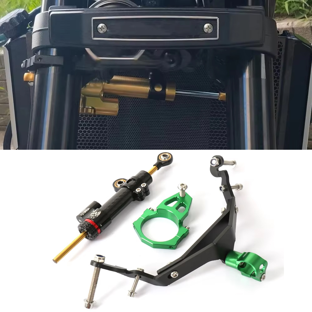 Steering Damper Stabilizer Kit Cnc - สำหรับ Kawasaki Z900RS z900rs Z 900