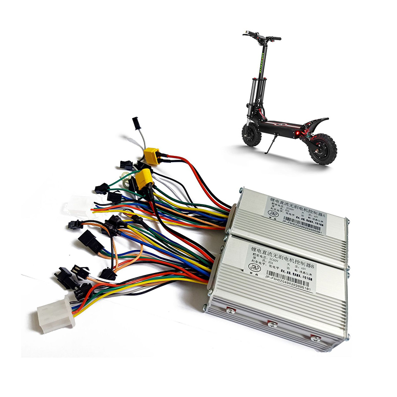 72V 45A Dual Controller - J& P skuter listrik ตัวควบคุมอัจฉริยะ, มอเตอร์ไร้แปรงถ่านสองโหมดตัวควบคุมมอเตอร์25A