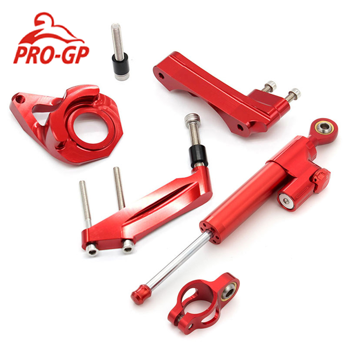 สําหรับ Suzuki GSXR600 750 K4  - Steering Damper Stabilizer Kit Cnc บทวิจารณ์และราคา