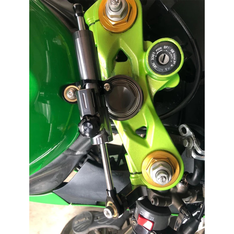 สําหรับ Kawasaki Ninja ZX-6R Z - Steering Damper Stabilizer Kit Cnc บทวิจารณ์และราคา