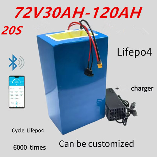 แบตเตอรี่ลิเธียมไอออนความจุสูง - 72V 30Ah Lifepo4 Battery Pack บทวิจารณ์และราคา