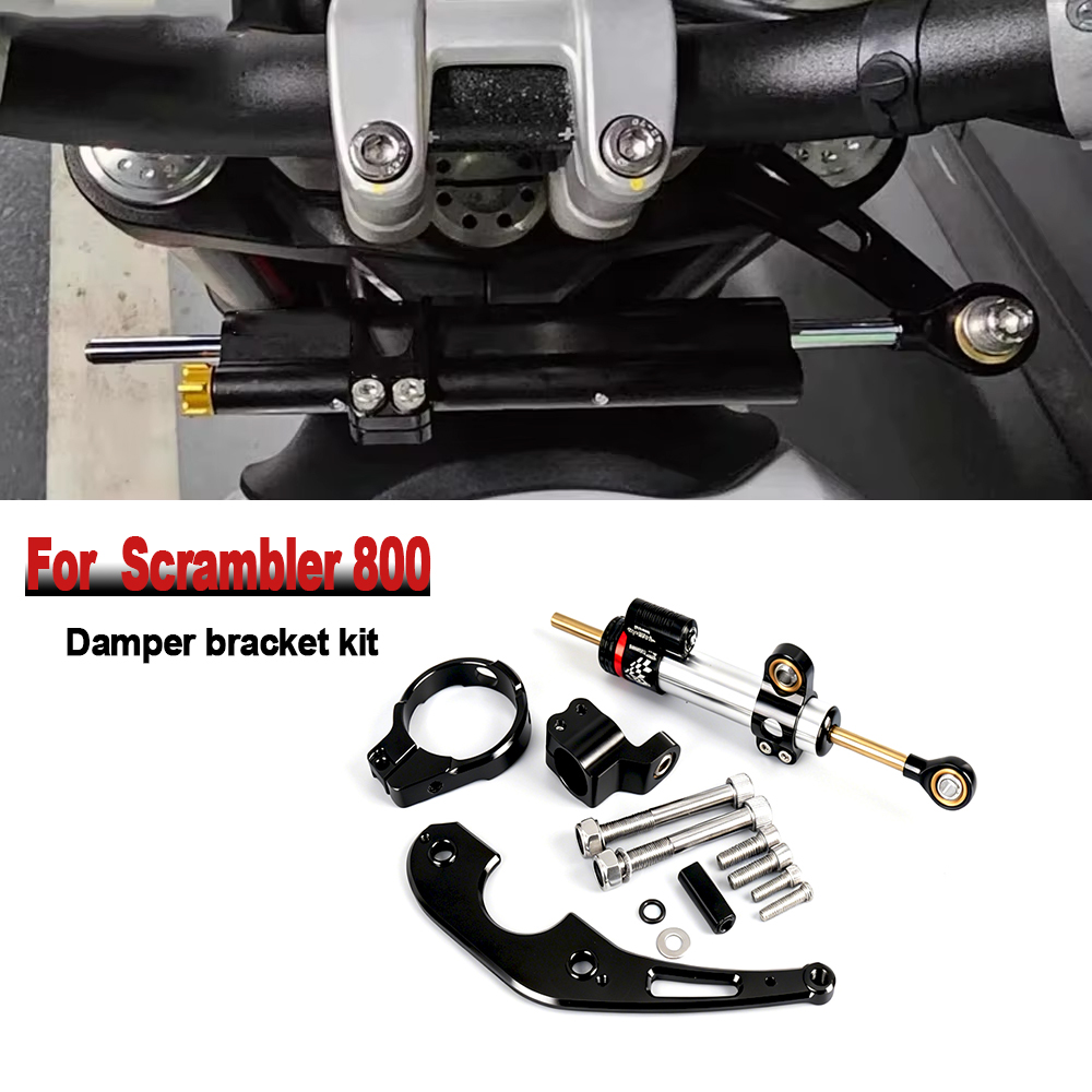 ชุดติดตั้งกันสะบัดแฮนด์มอเตอร์ - Steering Damper Stabilizer Kit Cnc บทวิจารณ์และราคา