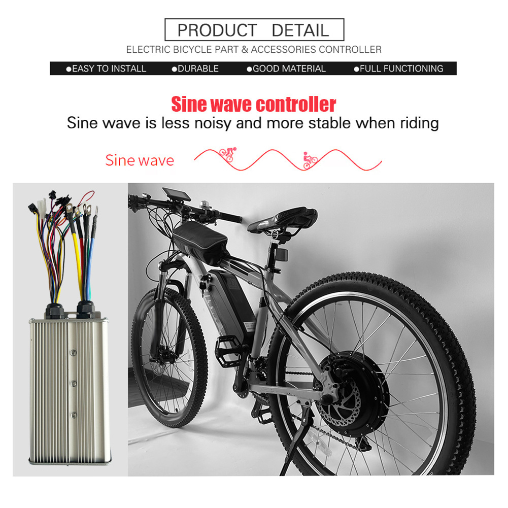 ตัวควบคุมมอเตอร์คู่ JN-60A 48V - 72V 45A Dual Controller บทวิจารณ์และราคา