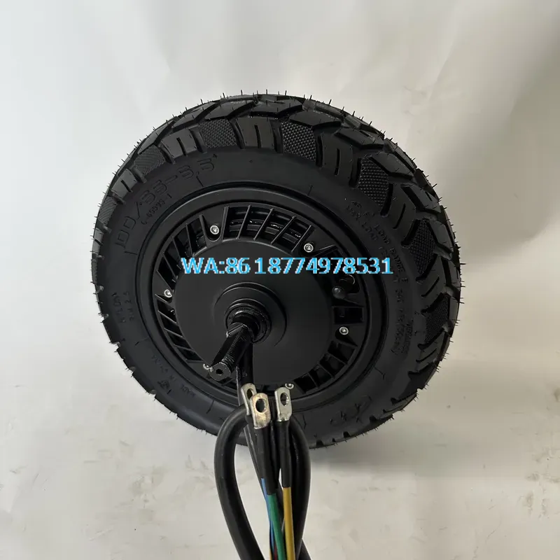 มอเตอร์ฮับสกู๊ตเตอร์คู่แบบ DIY - 60V 5000W Brushless Hub Motor บทวิจารณ์และราคา